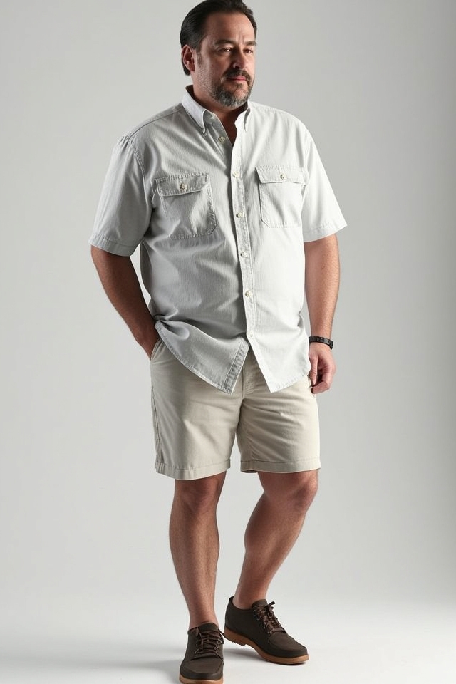 smart casual bermuda outfit