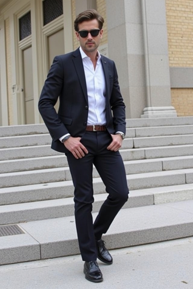 smart casual blazer mid