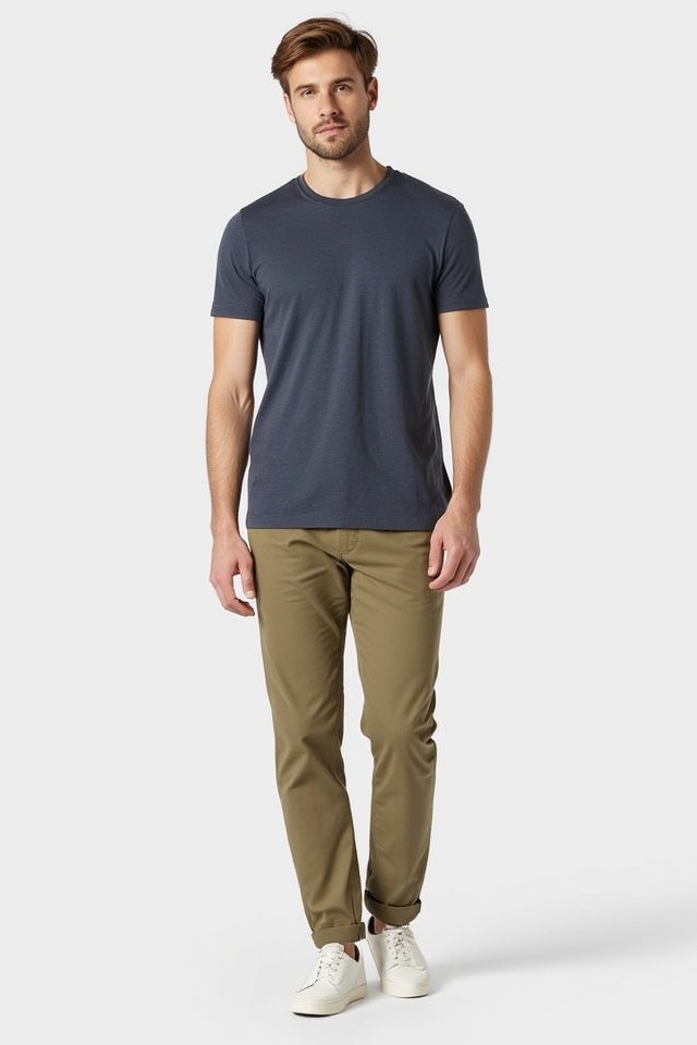 smart casual t shirt combo