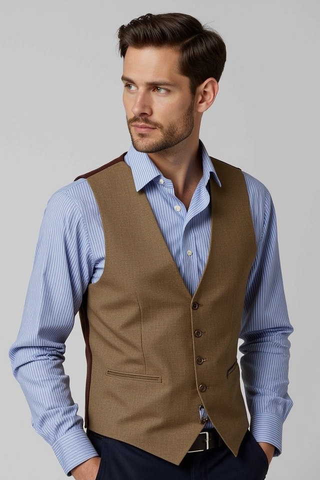 smart casual vest pairing