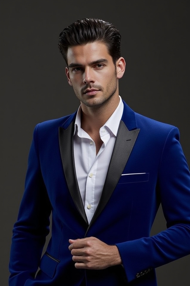 sophisticated midnight velvet elegance