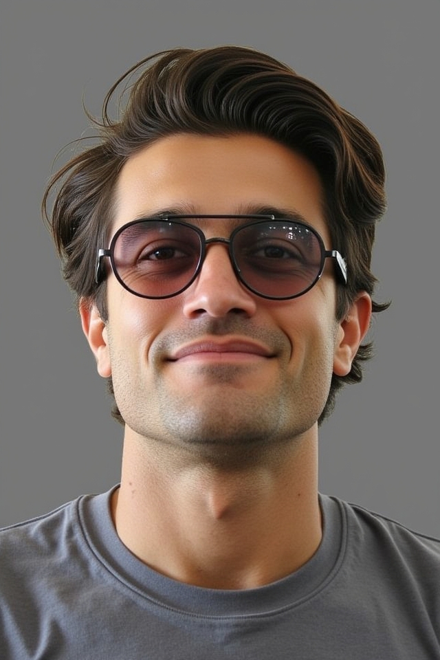 sparse disconnected pointed goatee