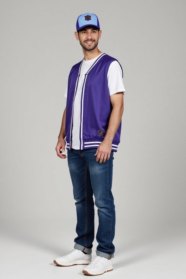 sporty casual jersey cap