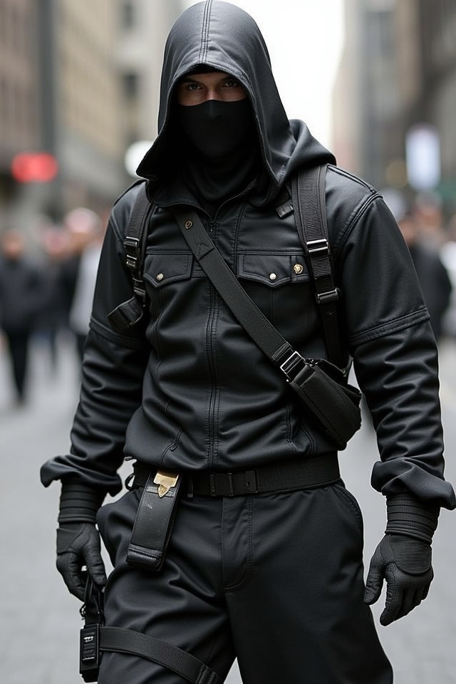 stealthy urban ninja fashion