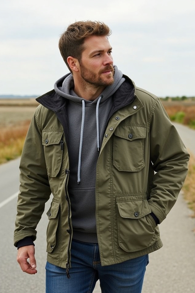 stylish functional road trip outfit