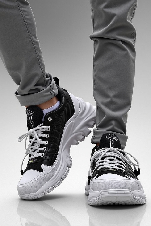 stylish summer chunky sneakers