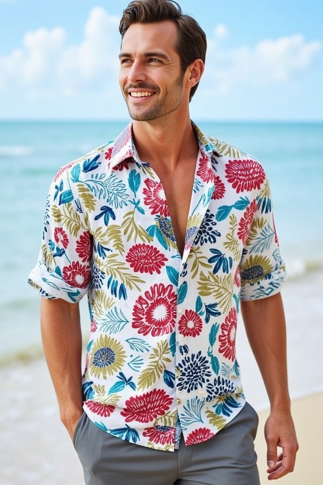 stylish summer graphic shirts