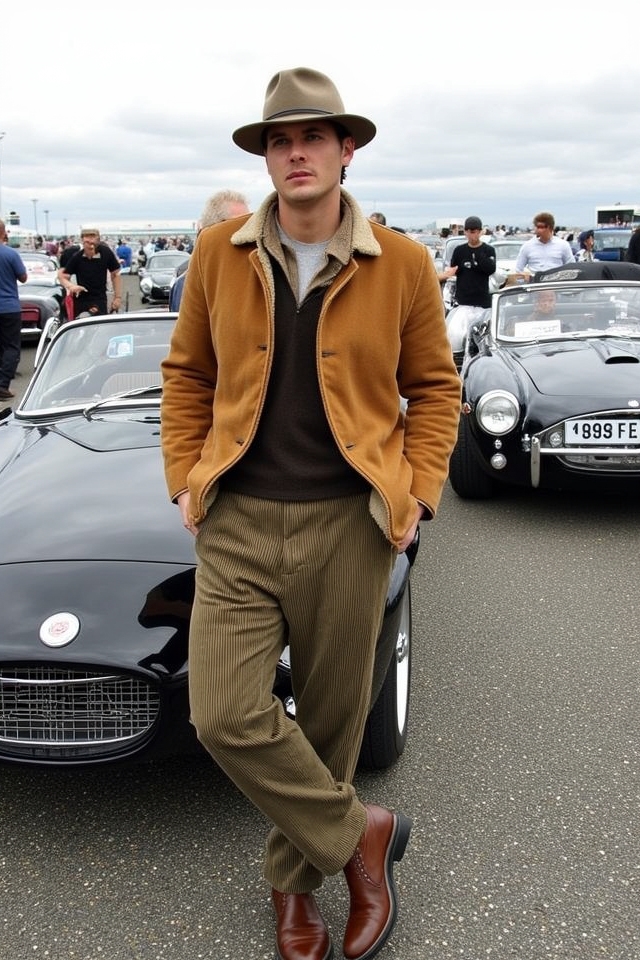 suede luxury meets corduroy comfort