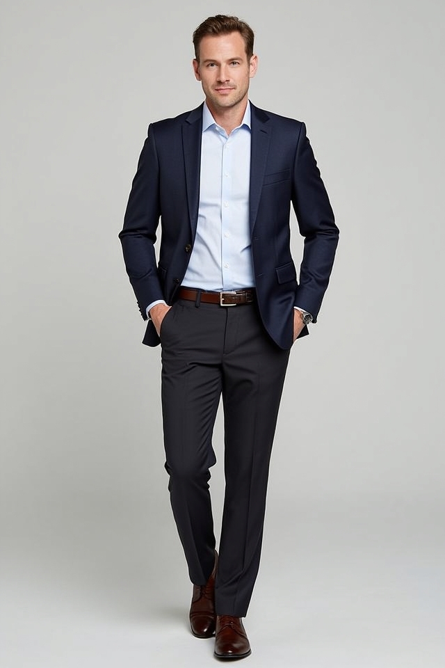 tailored blazer without tie