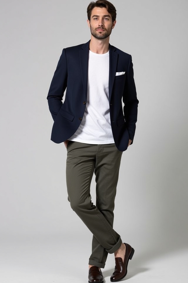 tailored sophistication meets casual