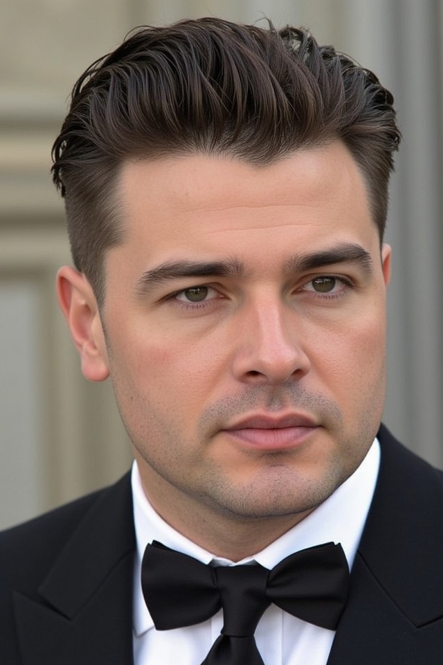 tapered quiff timeless charm