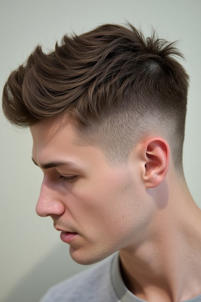 textured short side sweep