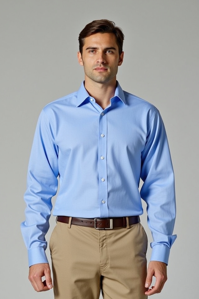 timeless blue oxford pairing