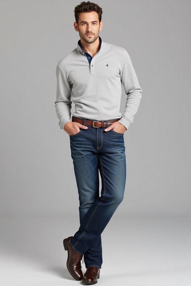 timeless casual denim pairing