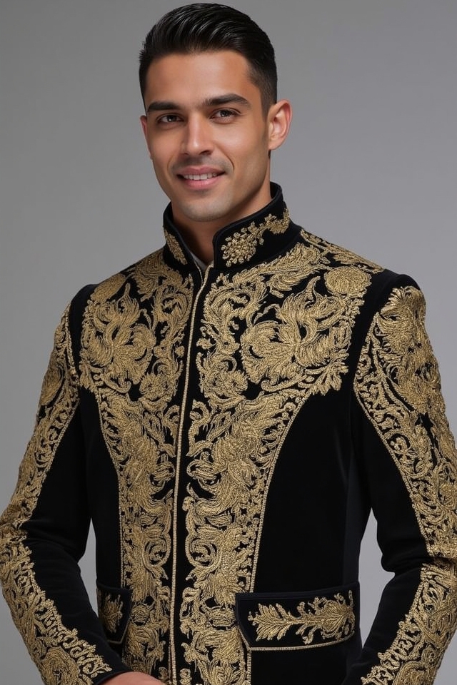 timeless elegant bandhgala jacket
