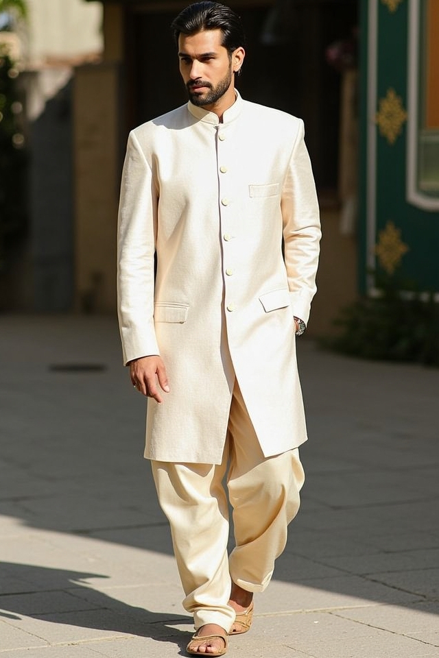 timeless modern kurta ensemble