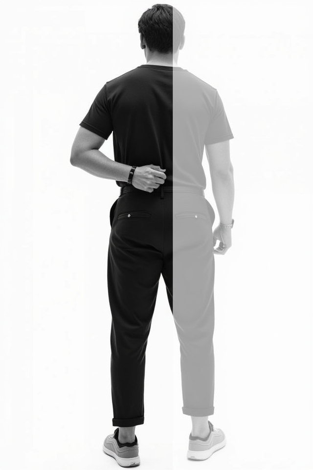 timeless monochrome fitted basics