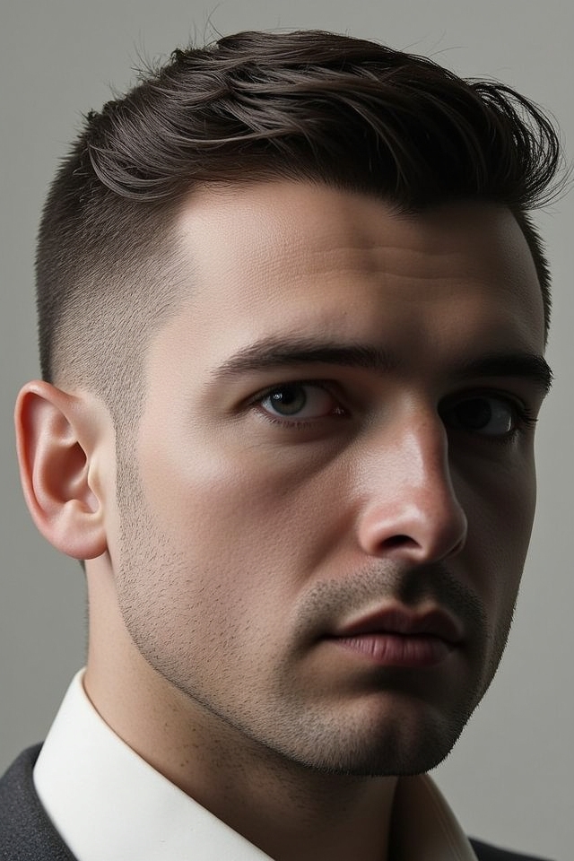 timeless professional side part