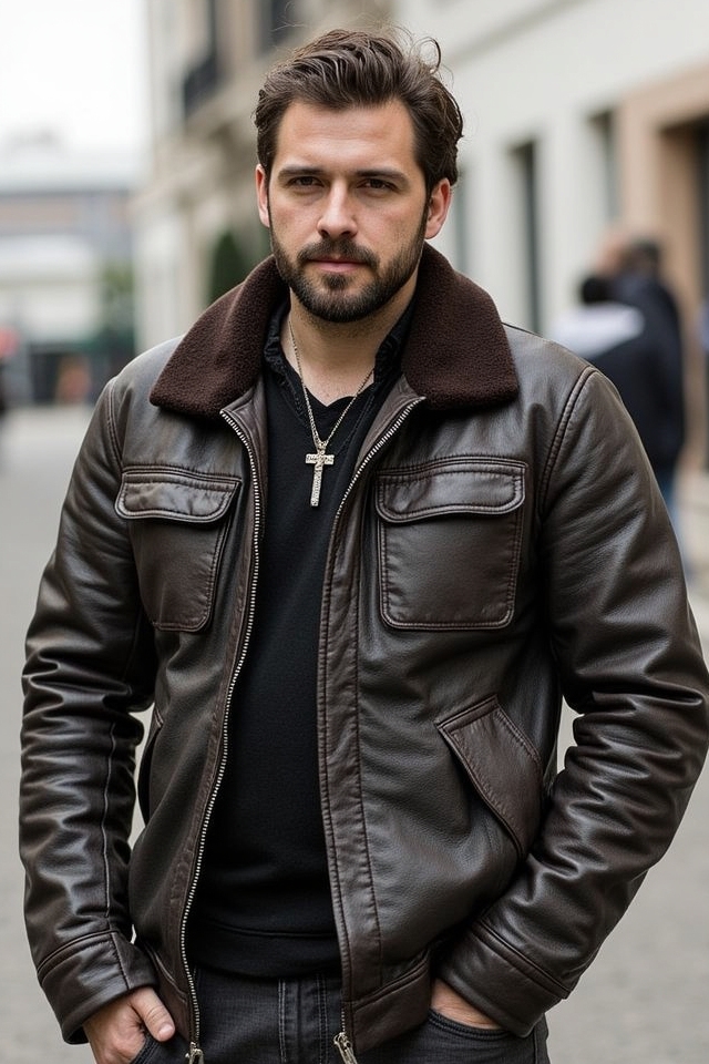 timeless rugged autumn ensemble