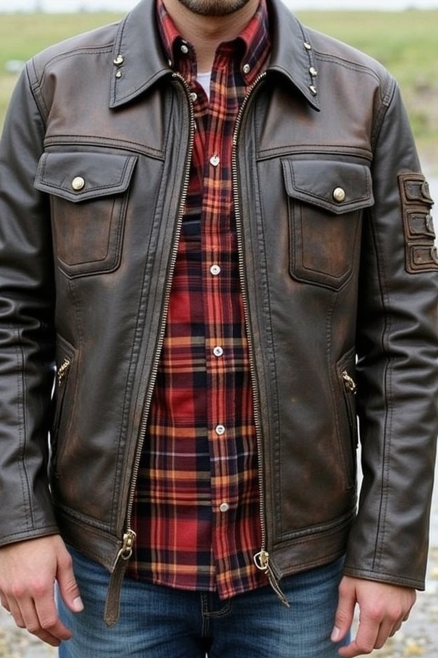 timeless rugged leather fashion