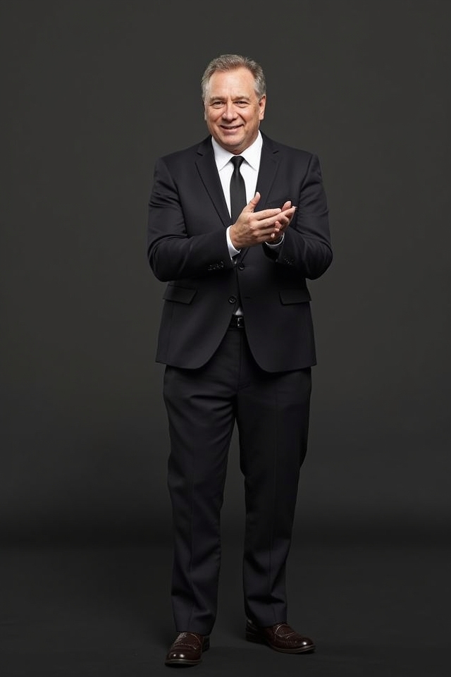 timeless sophisticated black suit