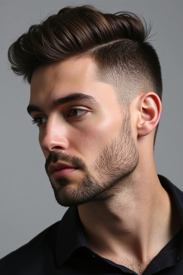 timeless sophisticated side part