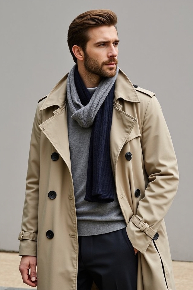 timeless sophisticated trench combo