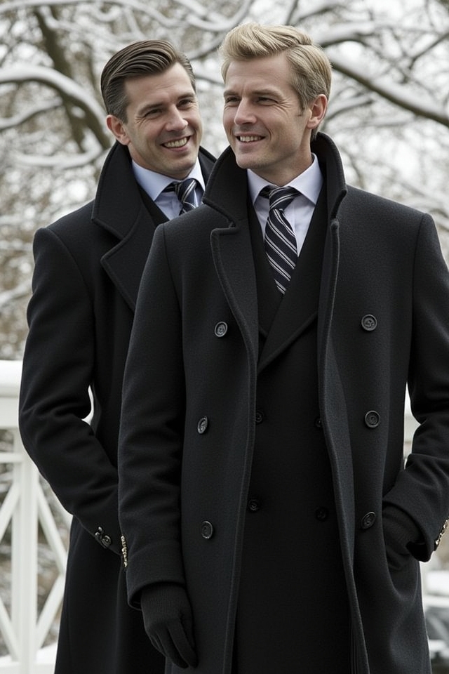 timeless tailored overcoat elegance