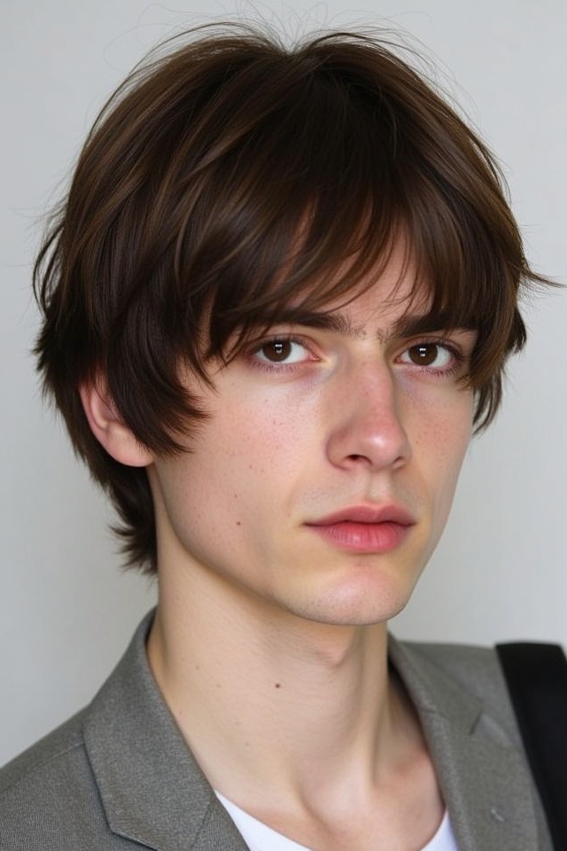 timeless versatile swoopy bangs
