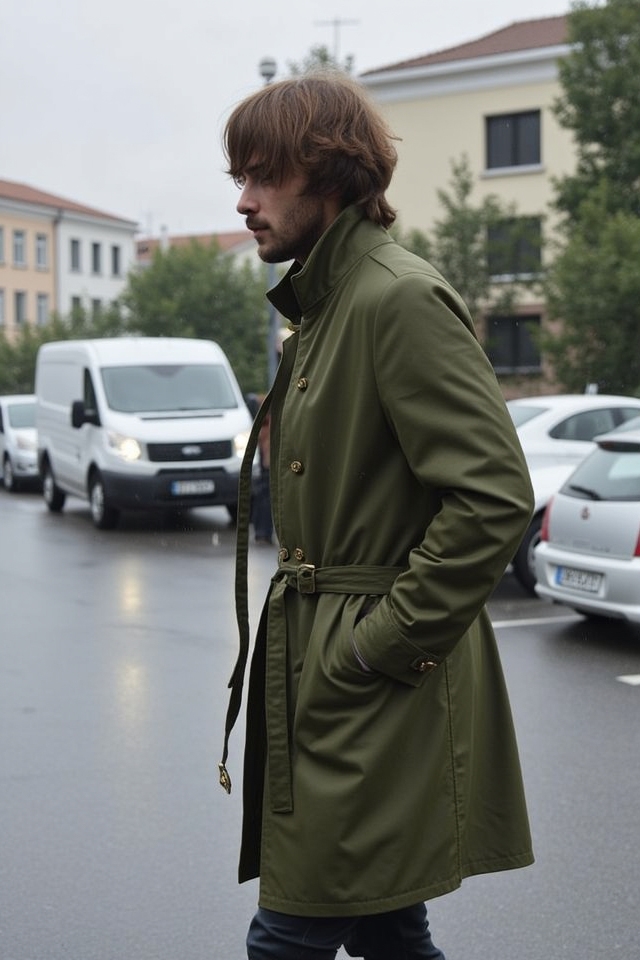 timeless water resistant trench essential