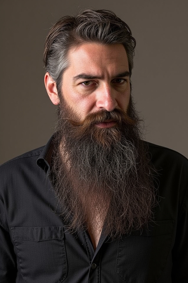 traditional long beard charm