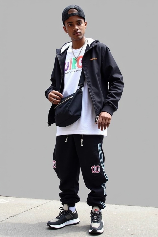 trendy athletic urban vibe