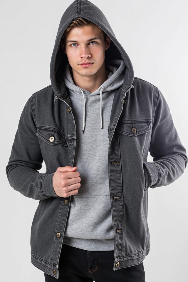 trendy cozy hoodie layers