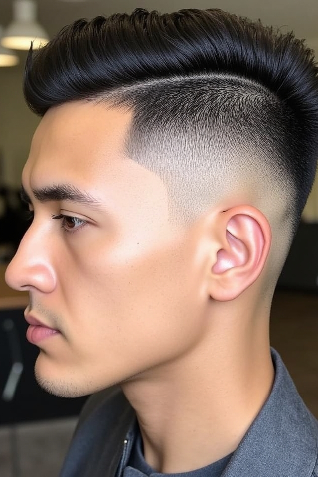 trendy sharp curves fade