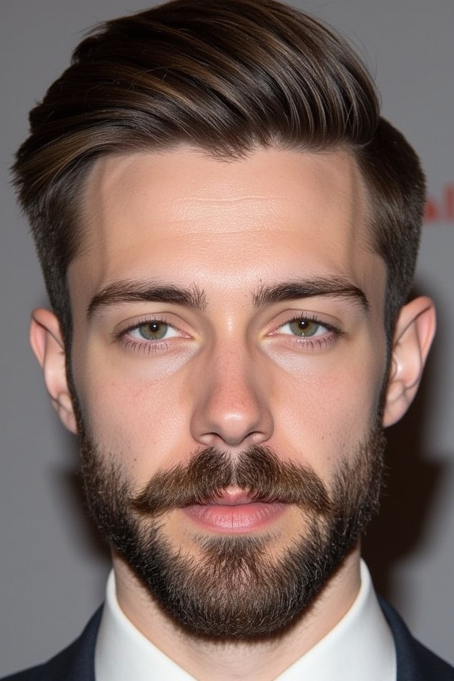 unique balbo beard style