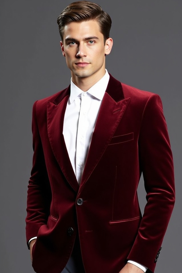 velvet blazer holiday ensemble