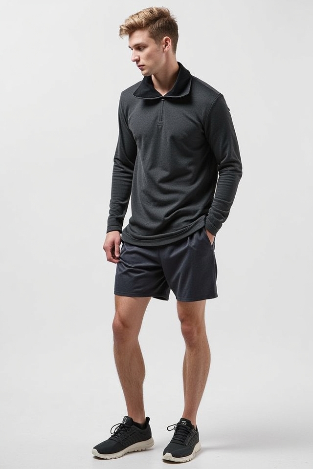versatile athleisure pullover shorts