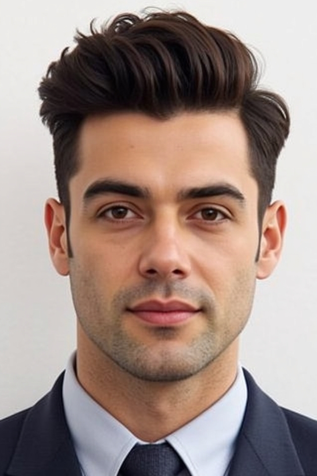 versatile low maintenance quiff style