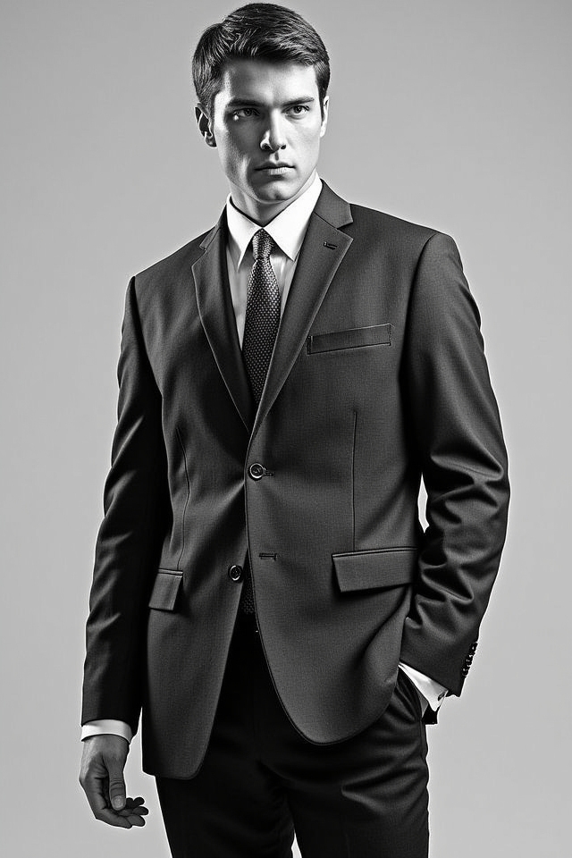 versatile monochrome street fashion