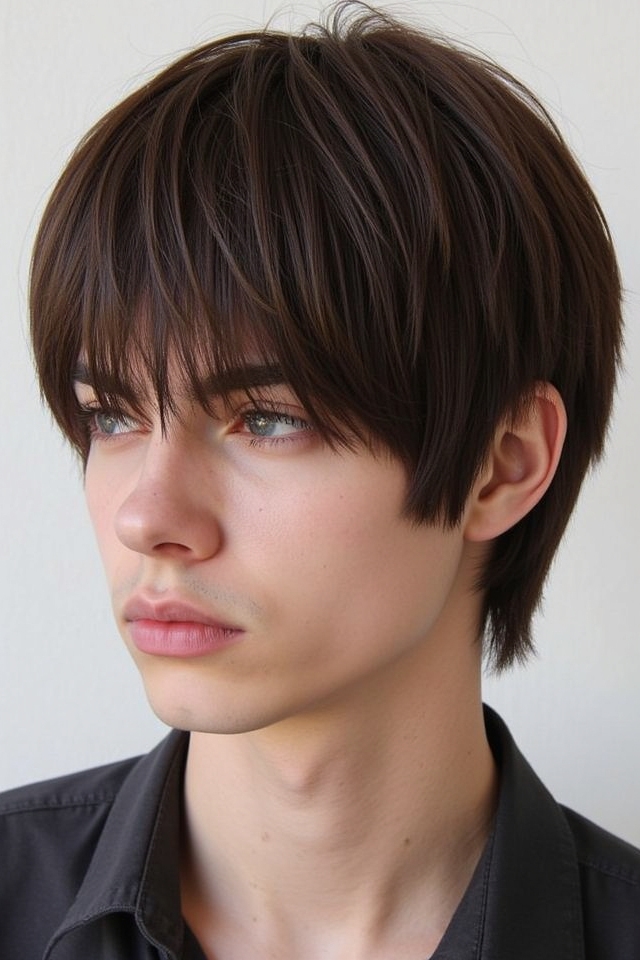 versatile stylish straight bangs