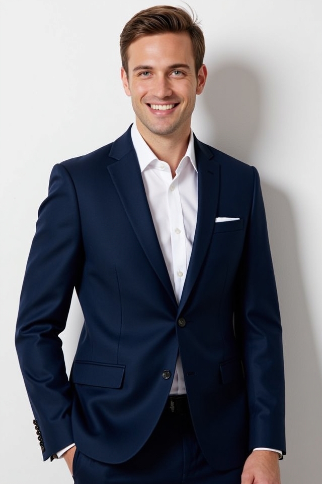 versatile timeless navy blazer