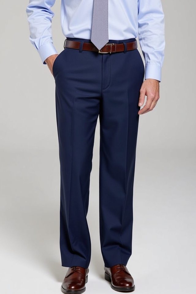 versatile timeless navy pants