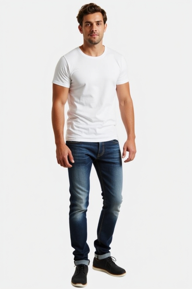 versatile white denim combo