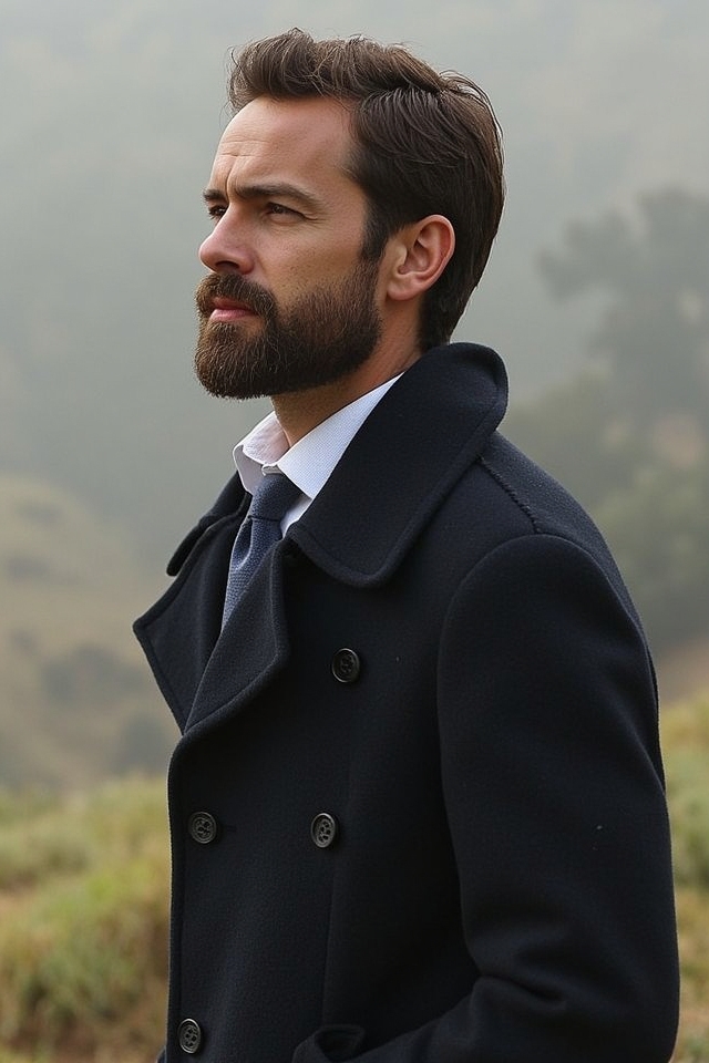 victorian elegant morning coat