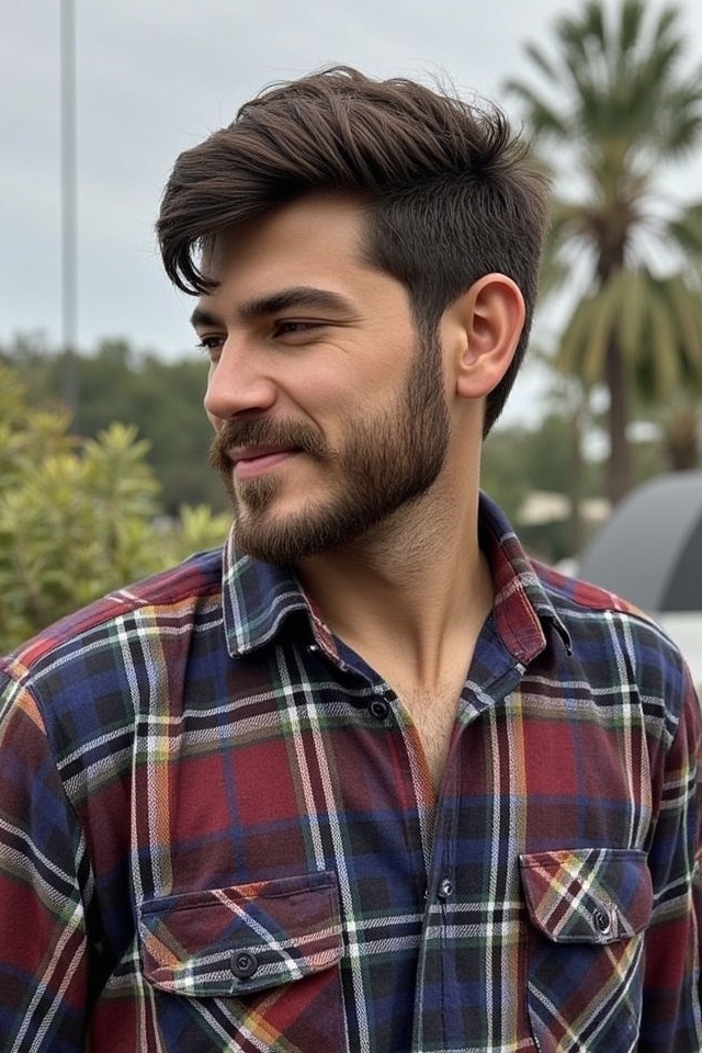 vintage plaid flannel vans
