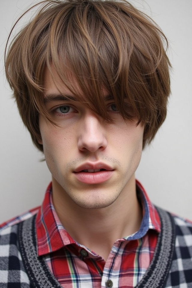 voluminous face framing curtain style