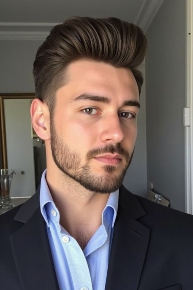 voluminous top short sides