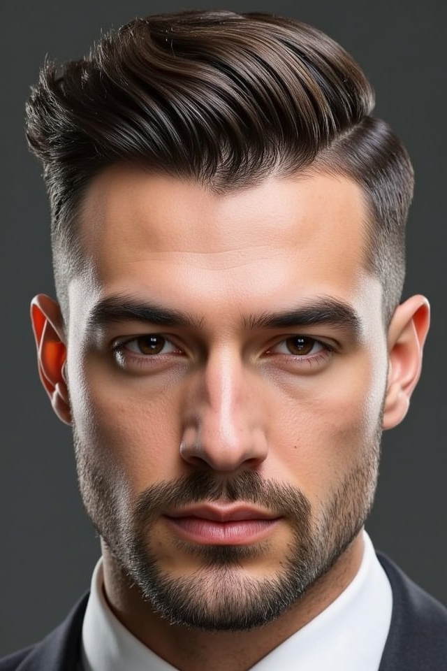 voluminous top with fade