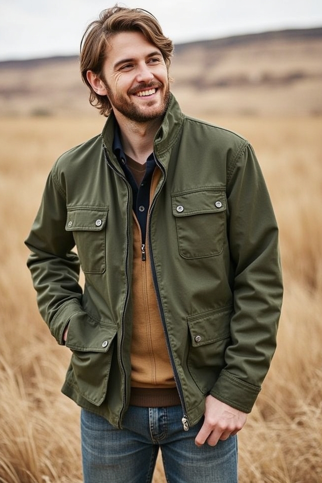 weekend vibes utility jacket