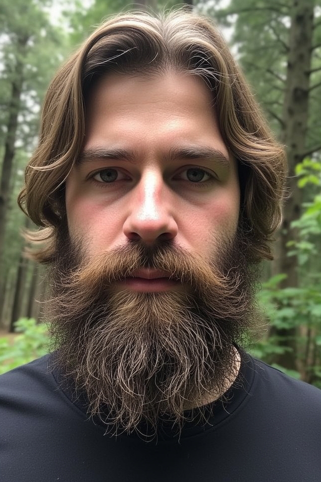 wild mountain man beard